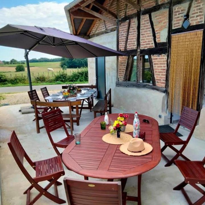 Bed and Breakfast La Grange A Outeaux Montpont-en-Bresse Zewnętrze zdjęcie